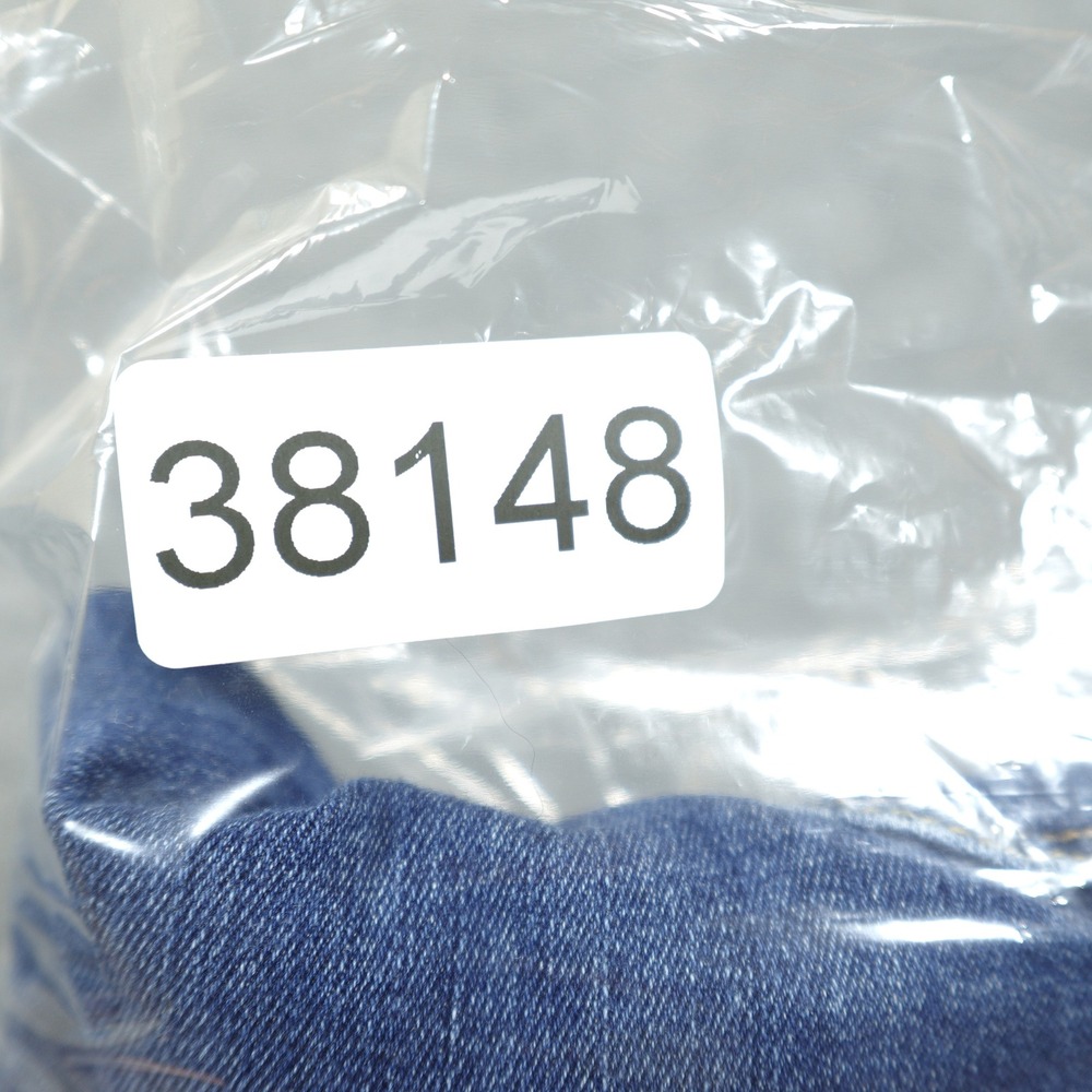 Levis Signature Shorts Womens 12 Blue Bermuda Denim Cuffed Stretch Jorts - Picture 10 of 10